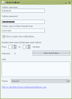 Twitter AutoFollower