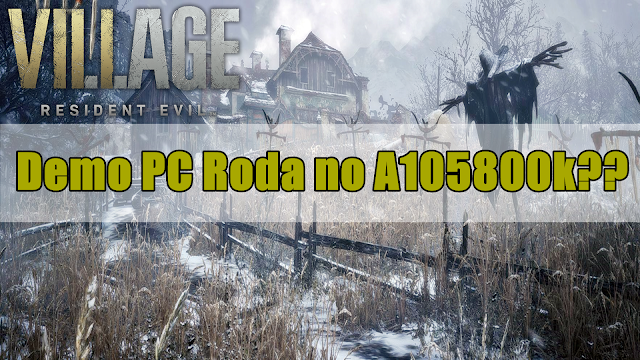 Resident Evil Village Roda em A105800k