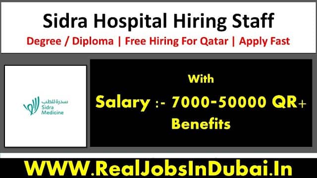 Sidra Careers Qatar Jobs Opportunities Available Now 
