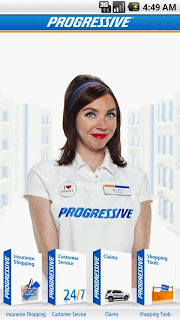 progressive girl in logo 