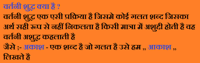 वर्तनी - शुद्ध वर्तनी शब्द