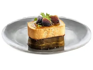 Terrine au foie de veau, oignons et pommes