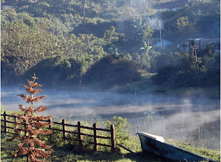 Misty River at Munnar