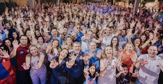 Chapa 10 encerra campanha com evento histórico da advocacia paraibana que demonstra força e união a Paulo Maia