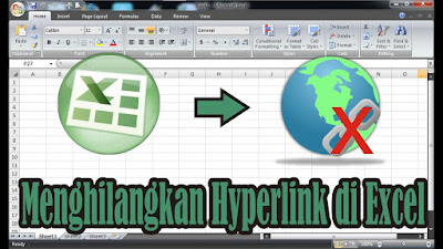 Cara Menghilangkan Hyperlink di Excel 2007