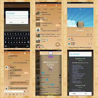 Download BBM Mod Simple Brown Versi 2.9.0.51 