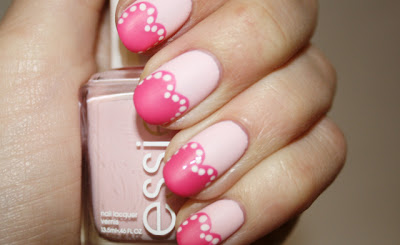 Pretty-pink-nail-designs-heart