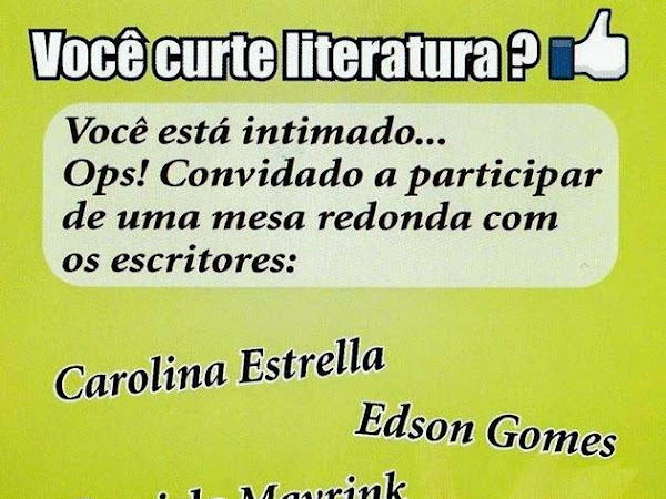 Evento no Rio de Janeiro com vários autores!