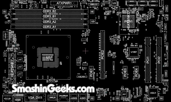 Free ASRock Z97 ANNIVERSARY Rev 1.01 60 MXGVH3 A01 Schematic Boardview