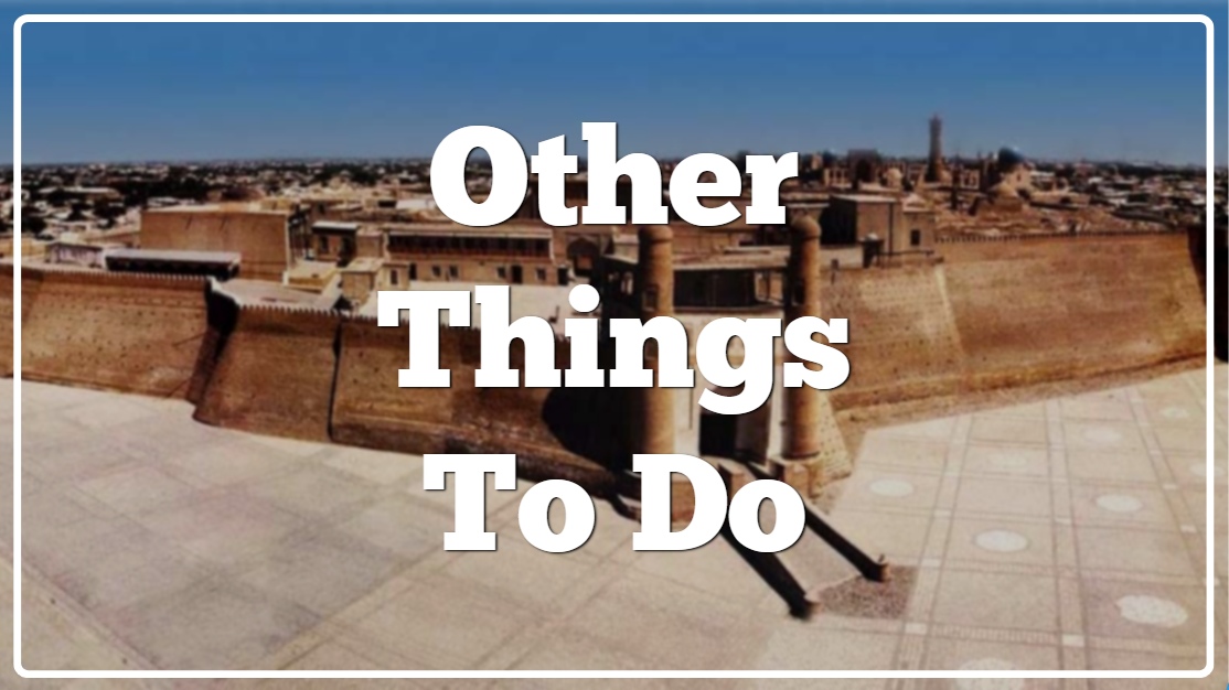 Other Things To Do