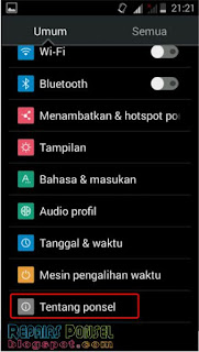 Cara Aktifkan USB Debugging Advan S4P