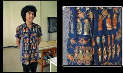 a glimpse of Batik Indonesia Motif  Batik Dalam Baju