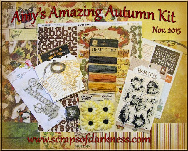 Scraps of Darkness November Amy's Amazing Autumn Kit