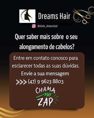 Dreams Hair,uma Técnica Exclusiva para você alongar o seu cabelo. Mega hair com resultado natural e incrível.