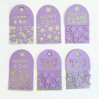 Using Silhouette Glitter Vinyl for giftware accessories and tags. Janet Packer, https://craftingquine.blogspot.co.uk for Graphtecgb aka Silhouette UK