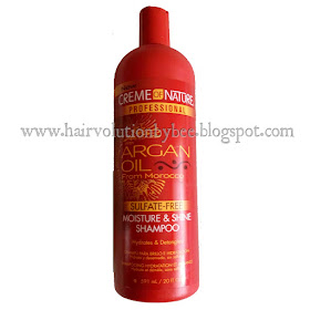 Creme of nature moisture and shine sulphate-free shampoo 