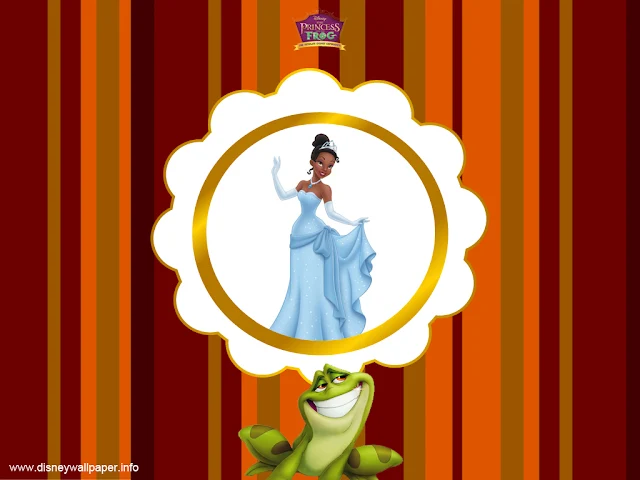 Tiana, Free Printable Invitations, Labels or Cards.