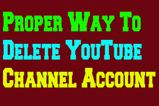 Delete Youtube Channel