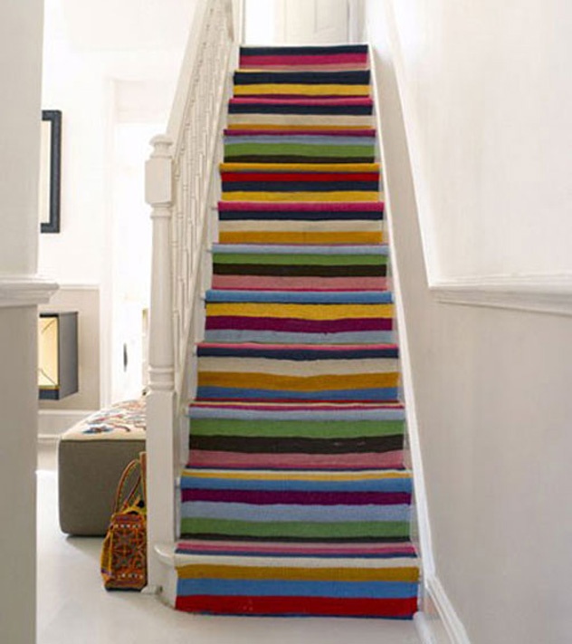 Colourful Stair Runner