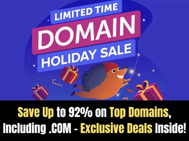 Save Up to 92% on Top Domains, Including .COM – Exclusive Deals Inside!