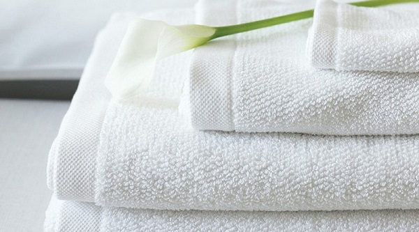 Sử dụng khăn bông sạch