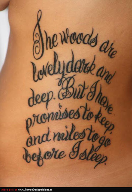 Tattoo Lettering