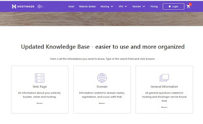 Hostinger knowledge base