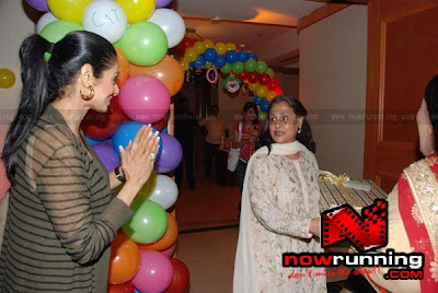 Jaya Bachchan and Sridevi visit @ Bappi Lahri's grand son Swastik's bday