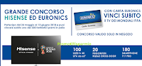 Logo Euronics Big Match: vinci 100 Uled TV 65'', 20 Frigoriferi e 180 Smartphone