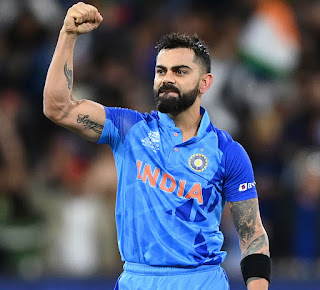 Virat Kohli hairstyle 2023