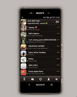 BBM Mod Black Revolutions v3‬.1 Apk