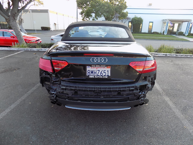 2010 Audi A5- Before work done at Almost Everything Autobody