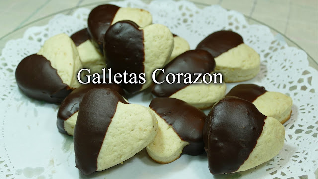 Galletas corazón