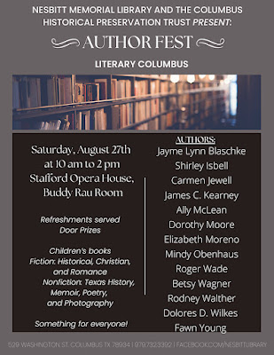 Nesbitt Memorial Library Author Fest