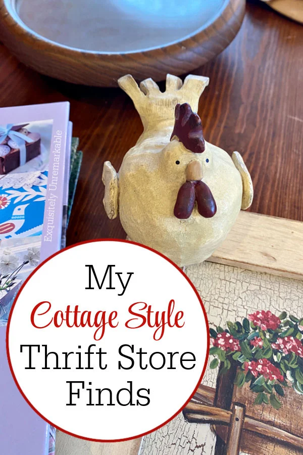 Cottage Style Thrift Store Finds