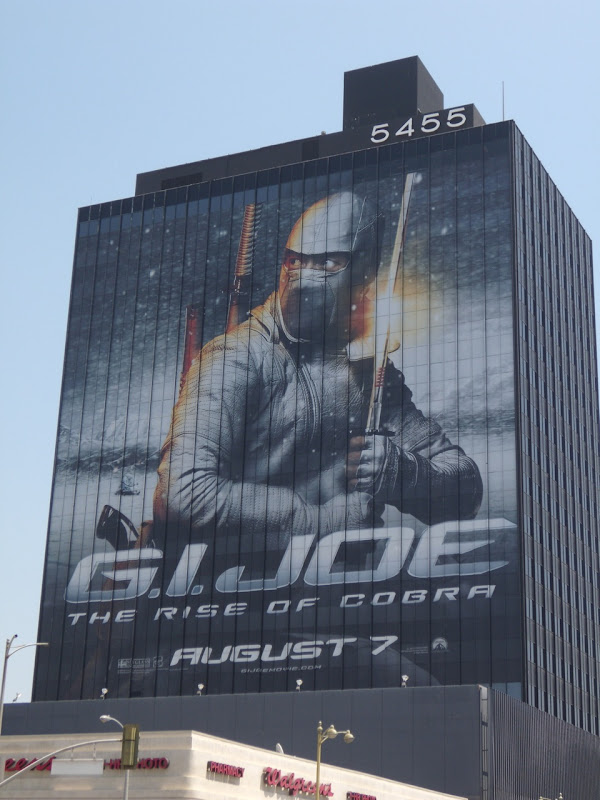 GI Joe movie billboard