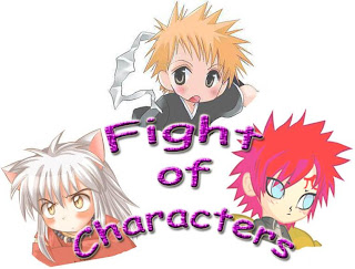 fight of characters