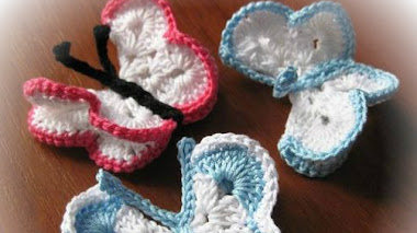 Cómo tejer mariposas al crochet paso a paso 