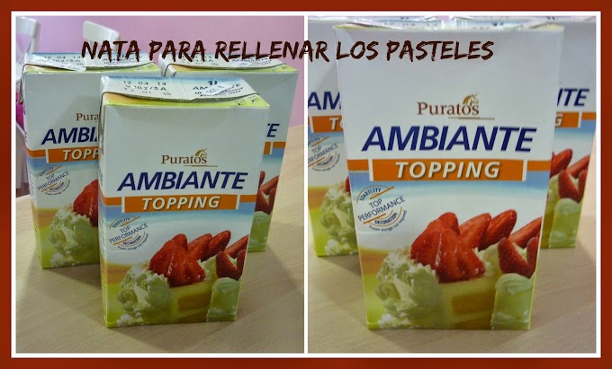 NATA PARA RELLENAR PASTELES