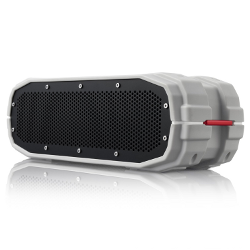 BRAVEN BRV-X Wireless Bluetooth Speaker [Waterproof] - Gray/Red