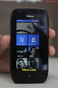 MobinSite Hands On: The Nokia Lumia 710.