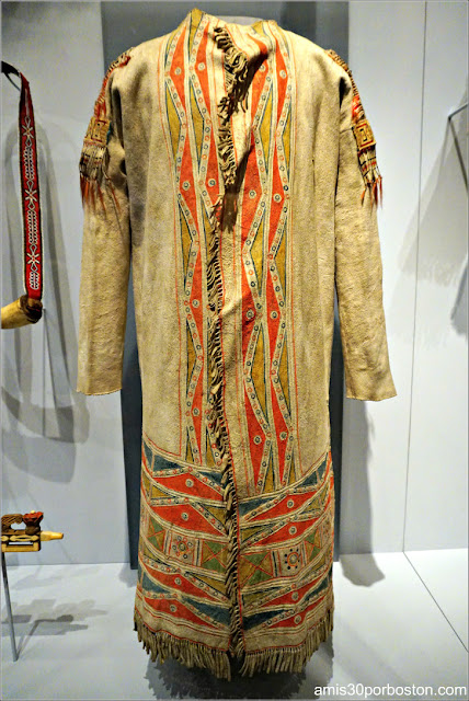 Cree Coat en el Museo Nacional de los Indios Americanos en Nueva York