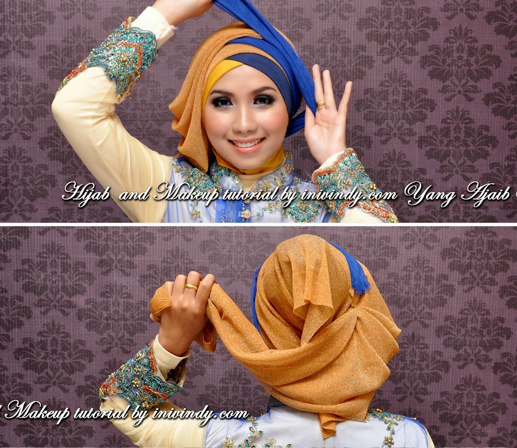 26 Galery Tutorial Hijab Pesta Kain Tile Untuk Kamu Tutorial Hijab