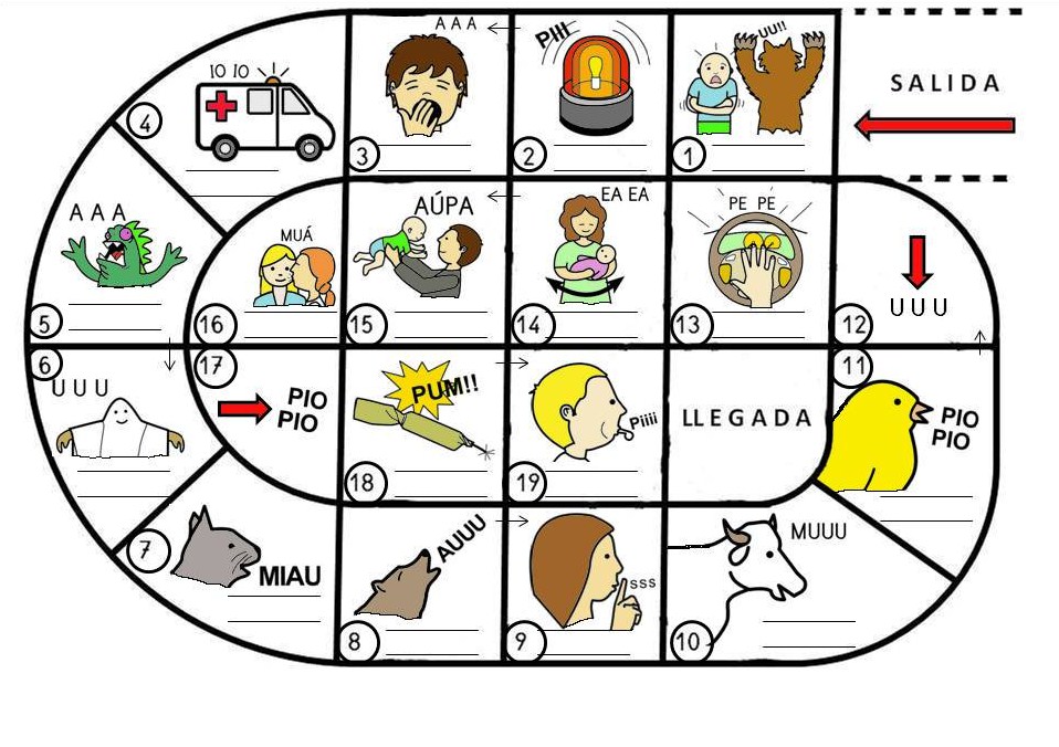 RECURSOS PRIMARIA | Juego de la oca de lectoescritura ~ La ...