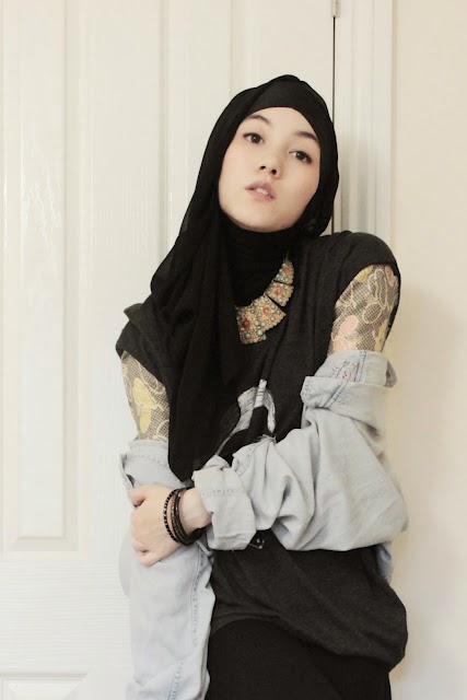  Style  Hijab Untuk  Cewek Tomboy  Ngeblog Bareng