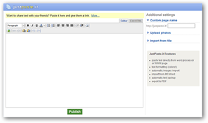 Share Everything Online With Ease Using JustPaste.it