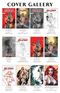 Unbreakable Red Sonja #4 Cover Gallery Page 2