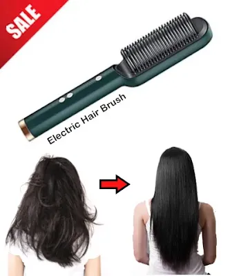 Best Hair Straightener Electric Brush for Womens