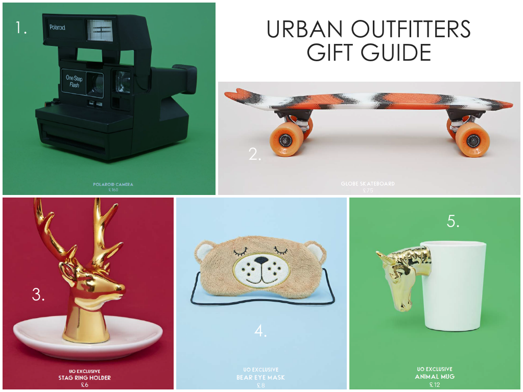 Urban Outfitters Christmas Gift Guide 2014