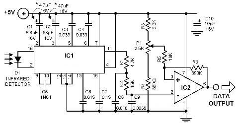 infrared-interface-circuit-diagram